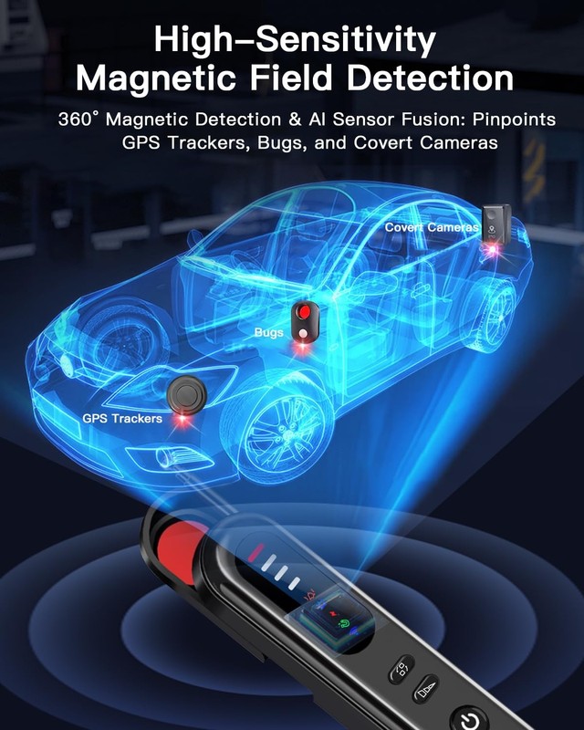 Hidden Camera Detector, AntiSpy Camera Finder, RF Signal & WiFi Scanner, GPS ... gallery
