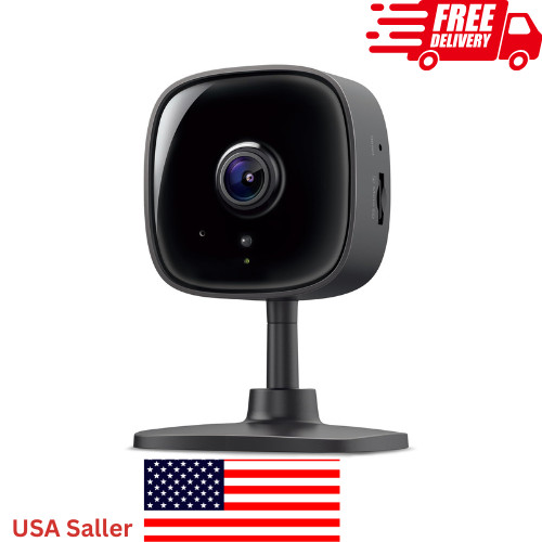 1080P Wi-Fi Camera for Home Monitoring – Night Vision & 2-Way Audio, Cloud Ready