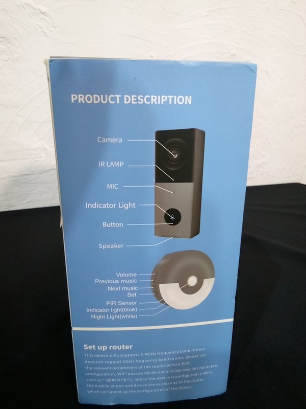 Yiroka Smart Video Doorbell Wireless Camera New! gallery