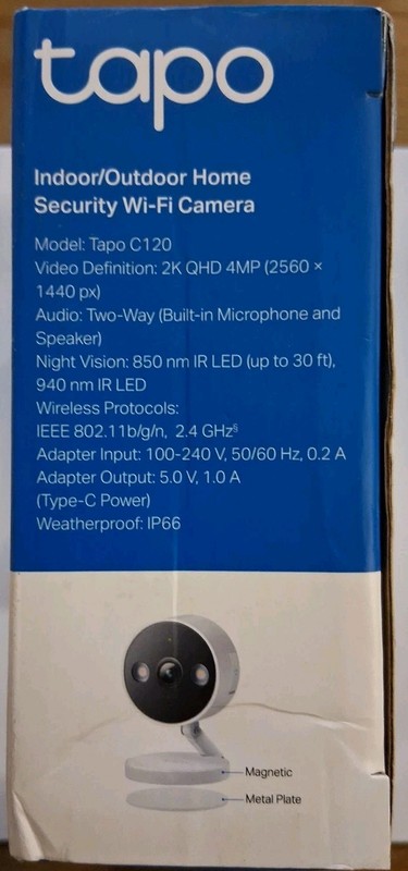 Tapo, indoor outdoor, home security, Wi-Fi camera, 2K QHD gallery