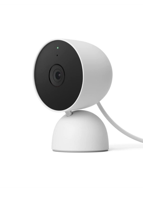 Google Nest GA01998-US Wired Indoor Security Camera - Snow gallery