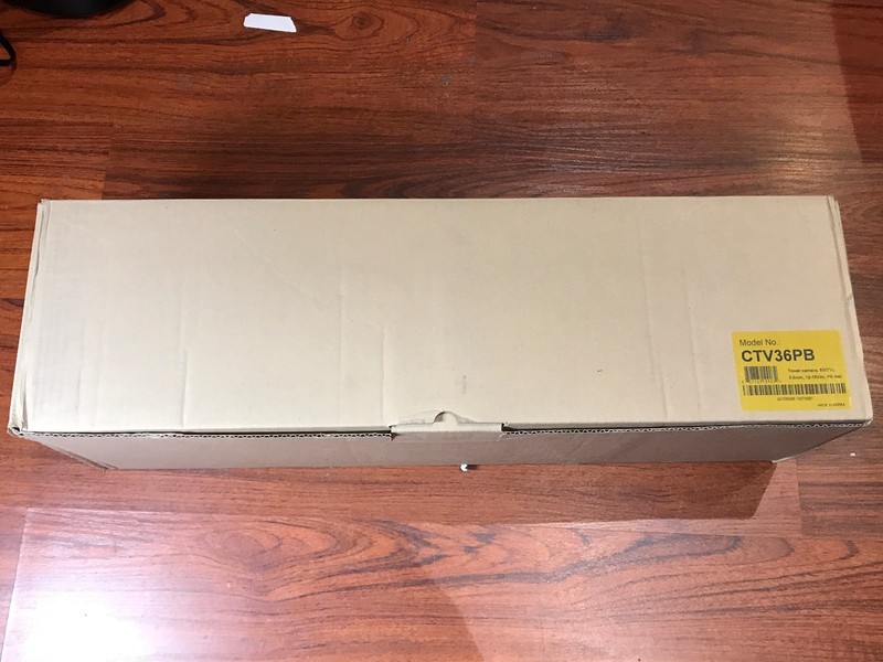 New Tower Camera CTV36PB 600TVL, Day / Night, 3.6mm lens 12- 15 VDC