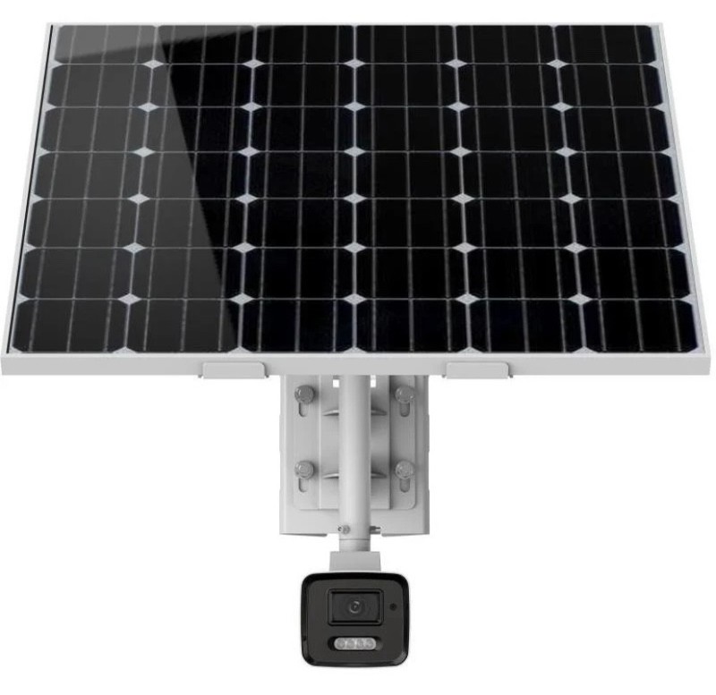 4G outdoor wireless security camera with solar panel gallery
