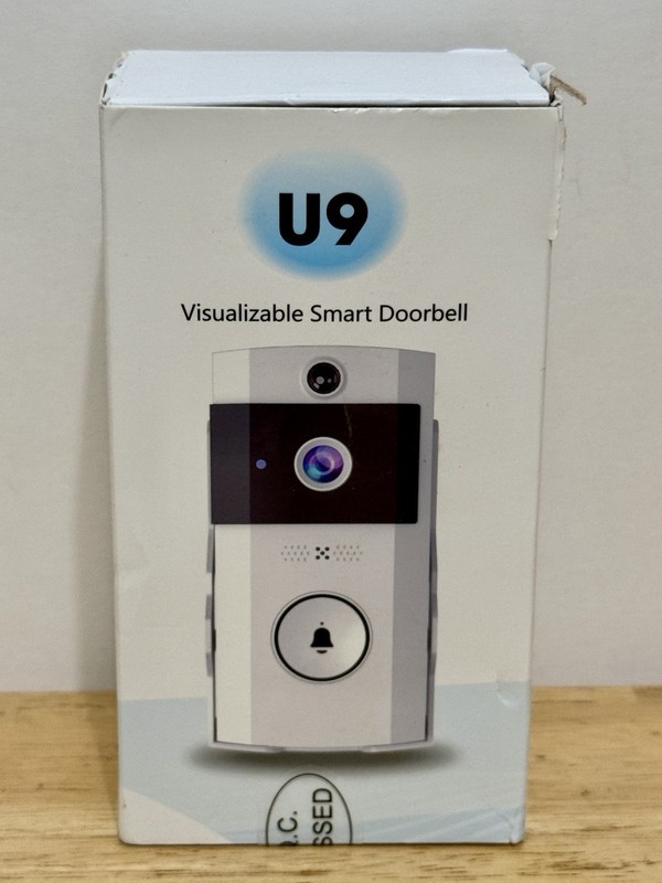 BNIB Visualizable Wifi Smart Doorbell U9 Sealed 3600mAH Motion Detection 480P