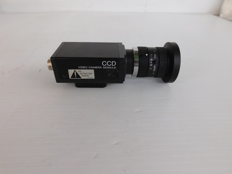 SONY MODEL XC-75 CCD VIDEO CAMERA MODULE W/ COMPUTAR 5MM LENS (IHB79)