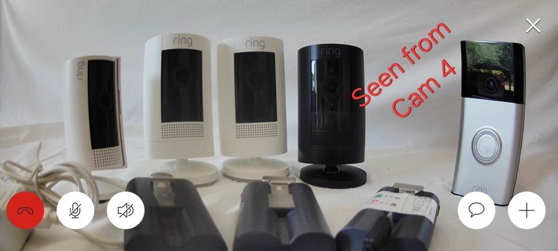 Ring Security Camera System with Doorbell Cam gallery