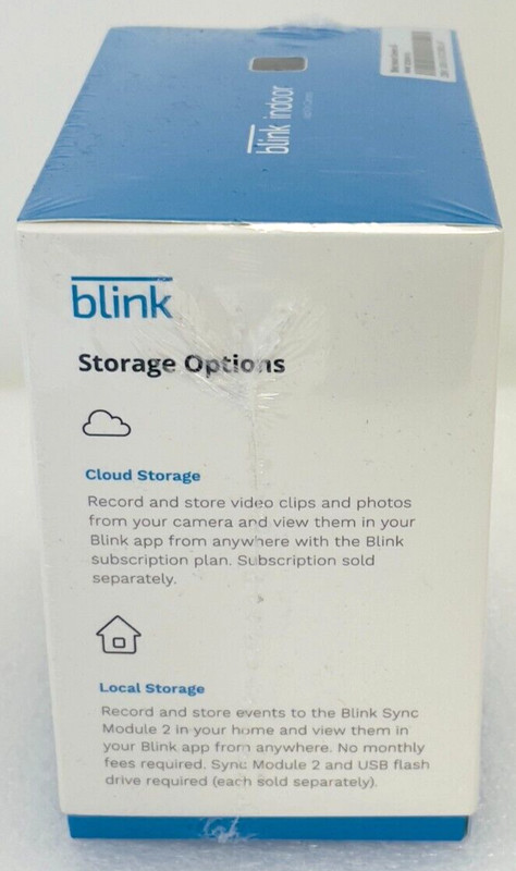 Blink Indoor Add-on Security Camera (Sync Module Required) BCM00410U, NEW gallery