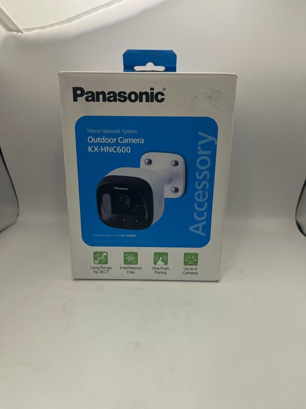 Panasonic KX-HNC600W Home Network System Outdoor Camera Resealed