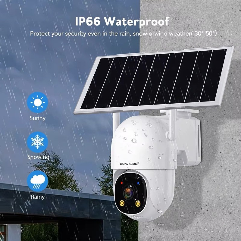 AOV Always on Video 24/7 Record Solar Camera 2.4GHz&5Ghz WiFi PTZ Auto Tracking gallery