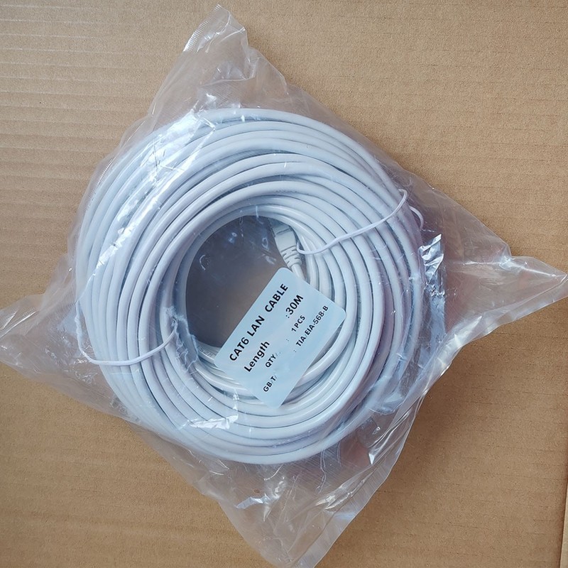 30M Super 6 High-Speed Cat6 Computer Router 8-Pin Pre-terminated Network Cable gallery