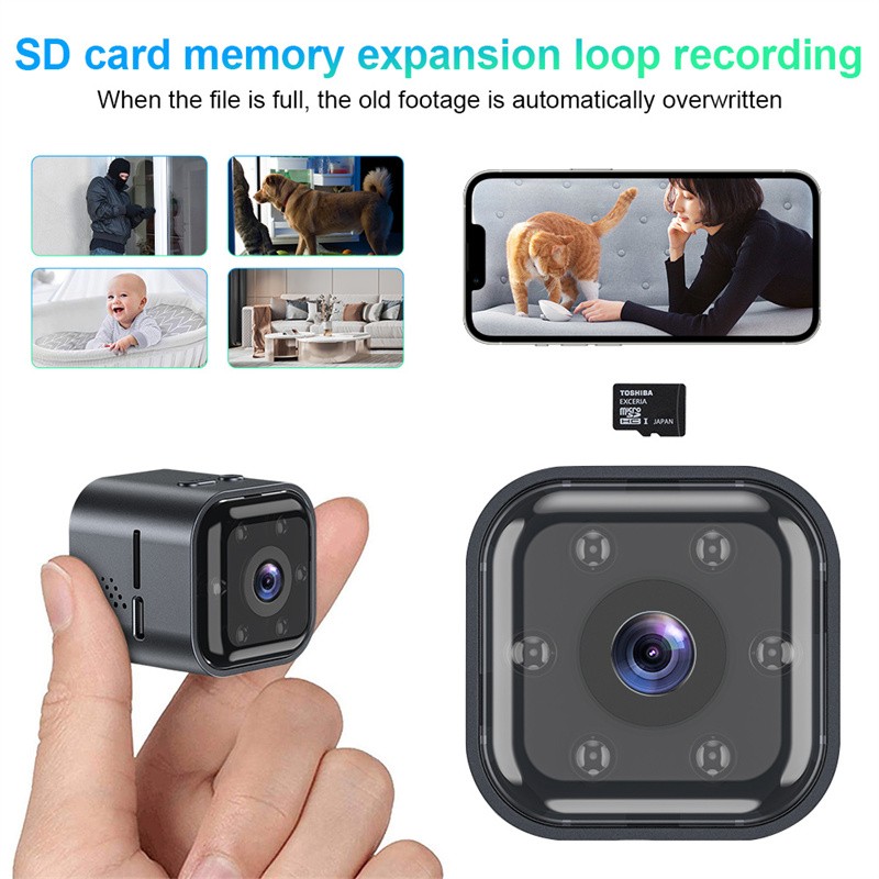 180MHz Wi-Fi Camera 2.4GHz~2.4835GHz For Photo Video Real-Time Viewing gallery