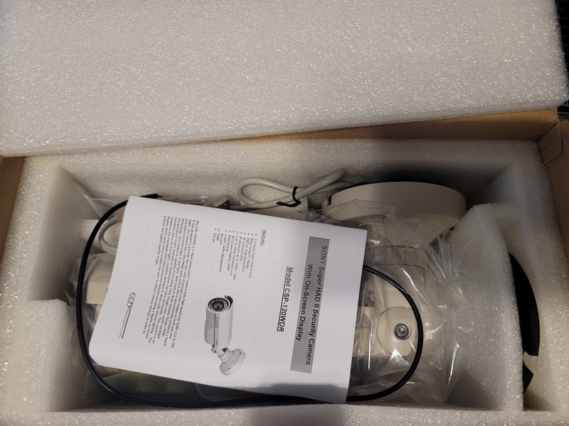 Sony Super HAD CCD II Camera Model Csp-120wdr gallery