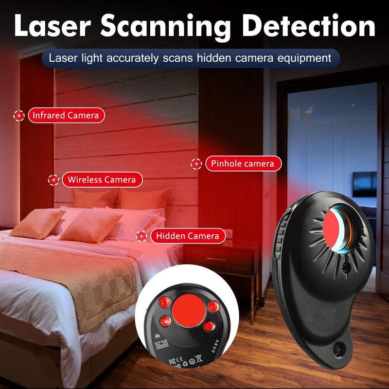 Hidden Camera Detector, Bug Detector, Camera Finder, Portable Hidden Devices ... gallery