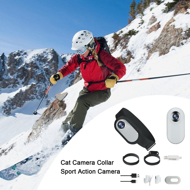 Cat Dog Pet Collar Action Camera Sports Video Recorder Mini Body Camera 1080p gallery