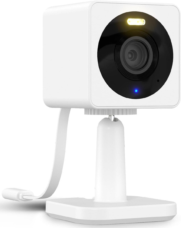 1-PK 1080P HD Wi-Fi Wired Security Camera – Indoor/Outdoor Color Night Vision