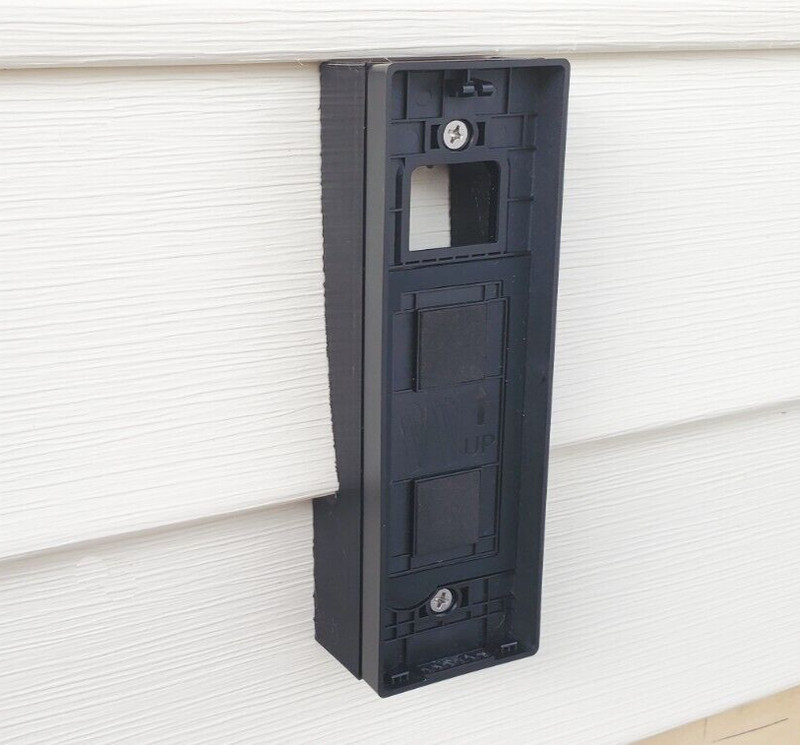 Wyze Duo Cam Doorbell 4 inch Vinyl Siding Mounting Bracket Wedge UV Resistant gallery