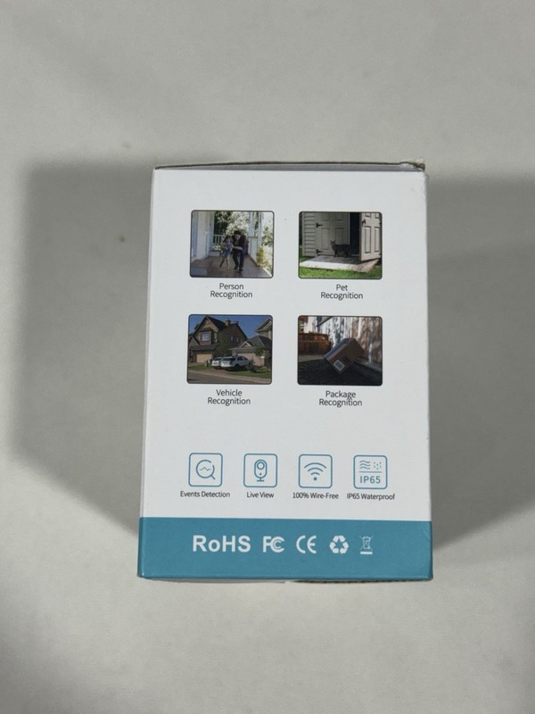 NIB Vision Well Smart Battery Camera CG6S-Black 2 Way Audio gallery