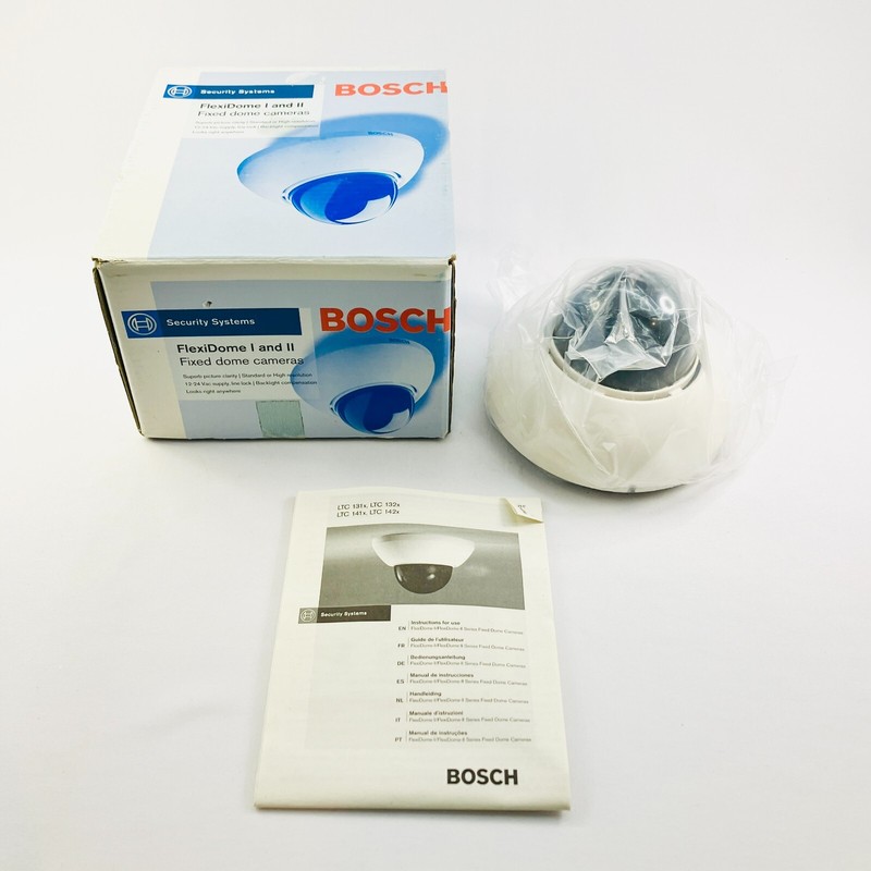 Bosch Flexidome I and II col 6mm security Camera New in Box W/Manual gallery