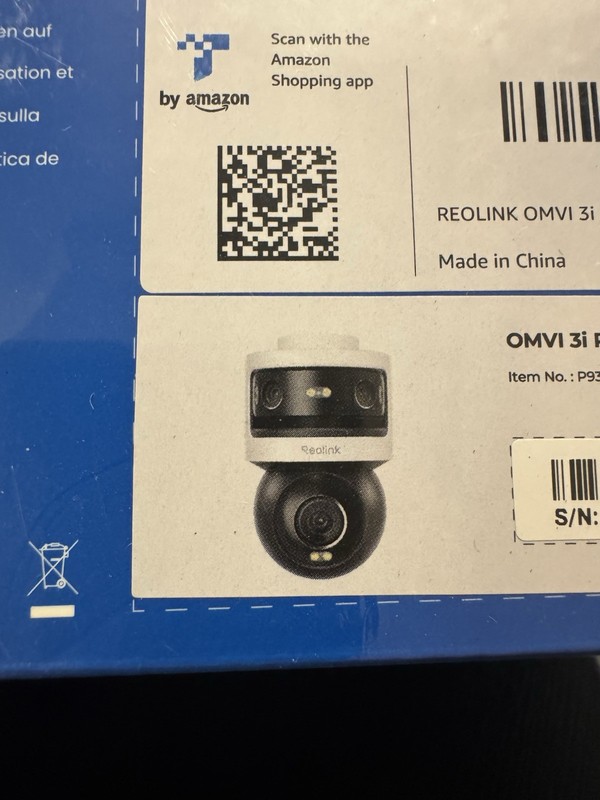 REOLINK OMVI 3i PoE Security Camera New In The Box gallery