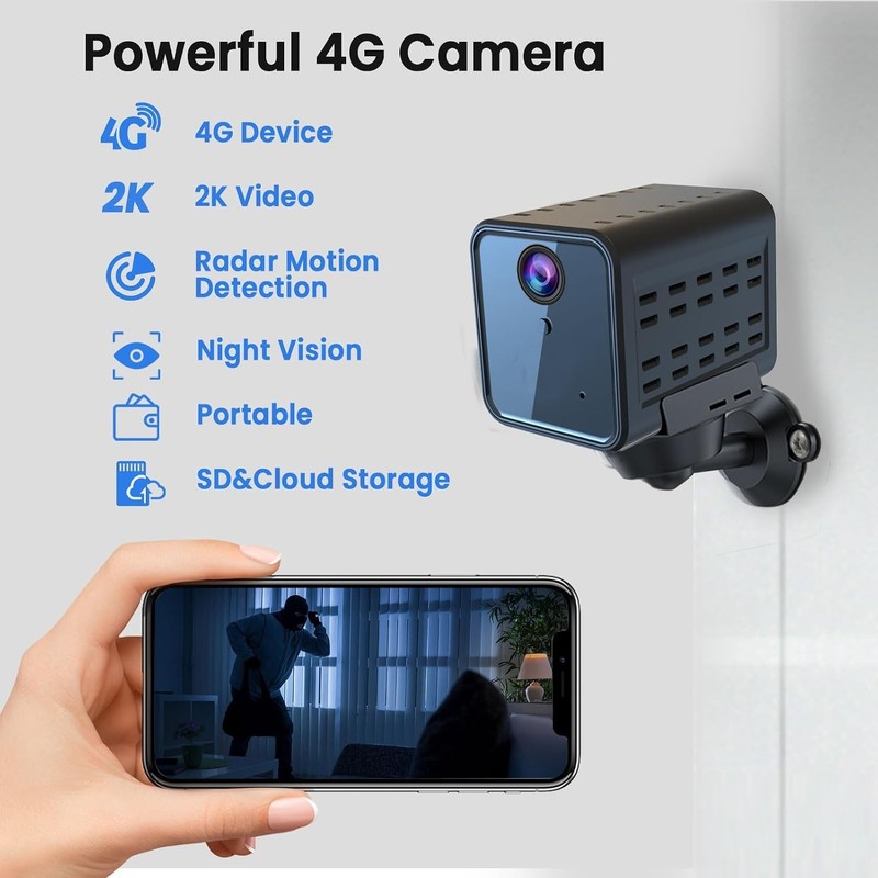Radar-Based Night Motion Detection Surveillance Camera gallery