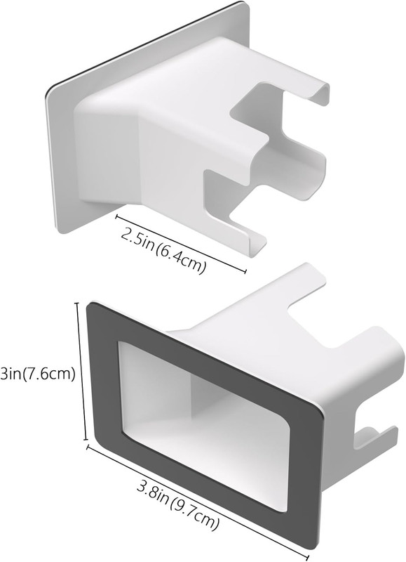 Teccle 2 Pack Angled Window Mount for Wyze Cam V4 Cam V3, Tilt Angle gallery