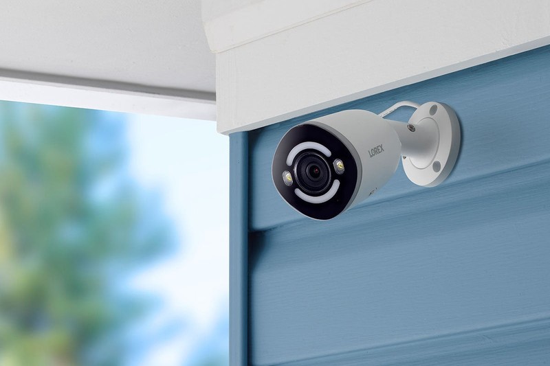 Lorex E895AB 4K Deterrence Bullet AI PoE IP Wired Add-On Security Camera(M.Ref) gallery