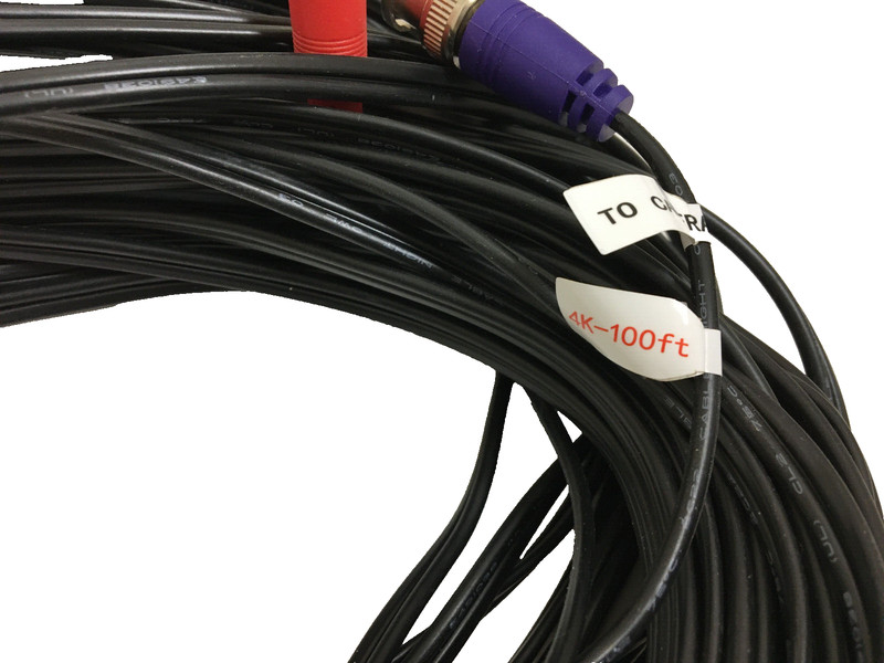 100Ft Video BNC Cable for Night Owl HD CCTV Security Camera Wire Cord, OEM gallery