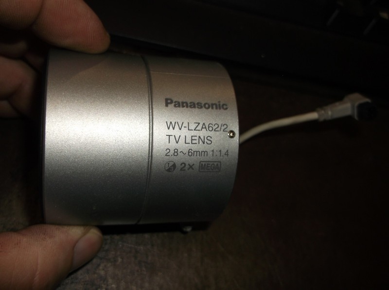 PANASONIC WV-LZA62/2 TV LENS 1:1.4 2.8-6MM (173-6)
