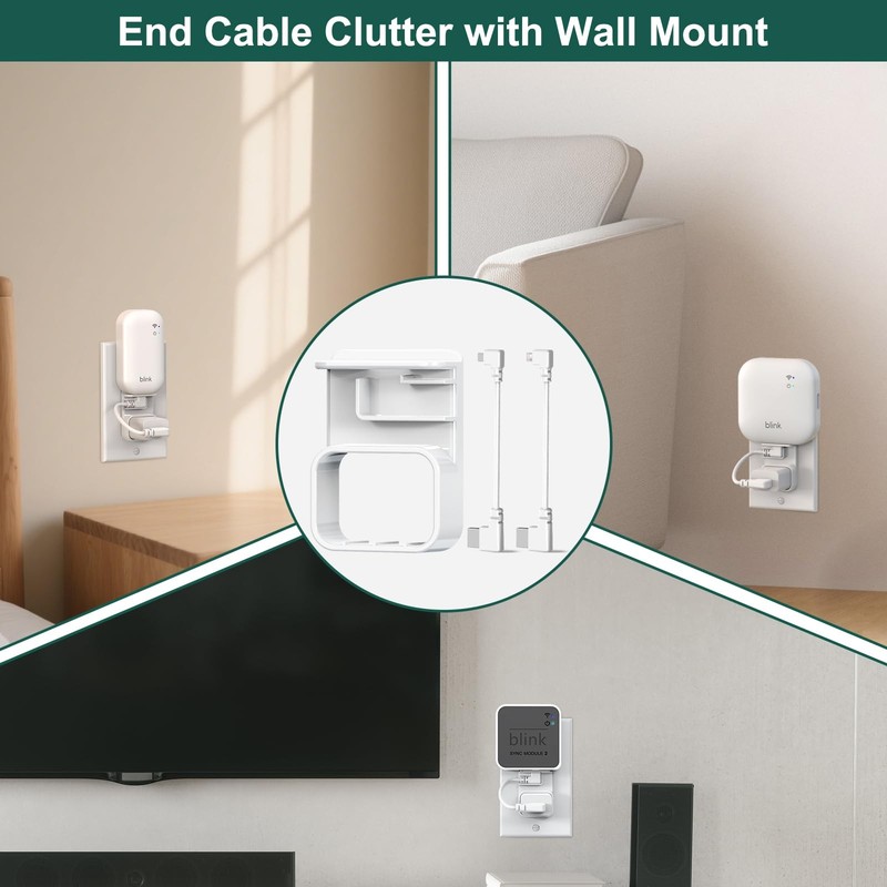 Blink Mount for Outdoor 2K+, 3 Pack Protective Housing and 360° Adjustable Br... gallery