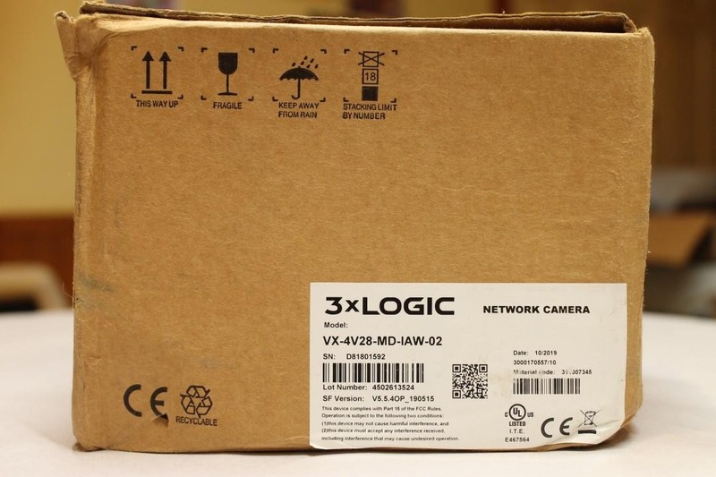 3xLOGIC VX-4V28-MD-IAW-02 4MP 16:9 Outdoor Dome IP Network Camera ^ gallery
