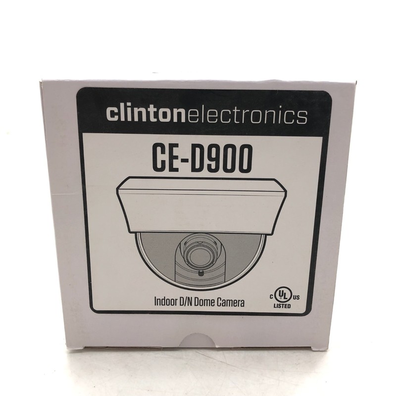 NEW Clinton Electronics CE-D900 Indoor Day/Night Dome Camera w OSD Joystick