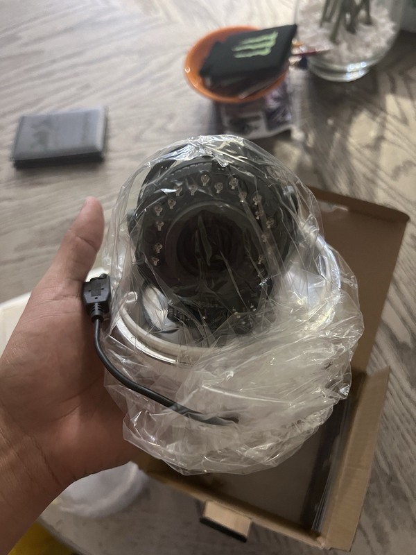CNB D152-0S Analog Indoor Dome Security Camera CCTV CCD 3.8mm Fixed Lens 600TVL gallery