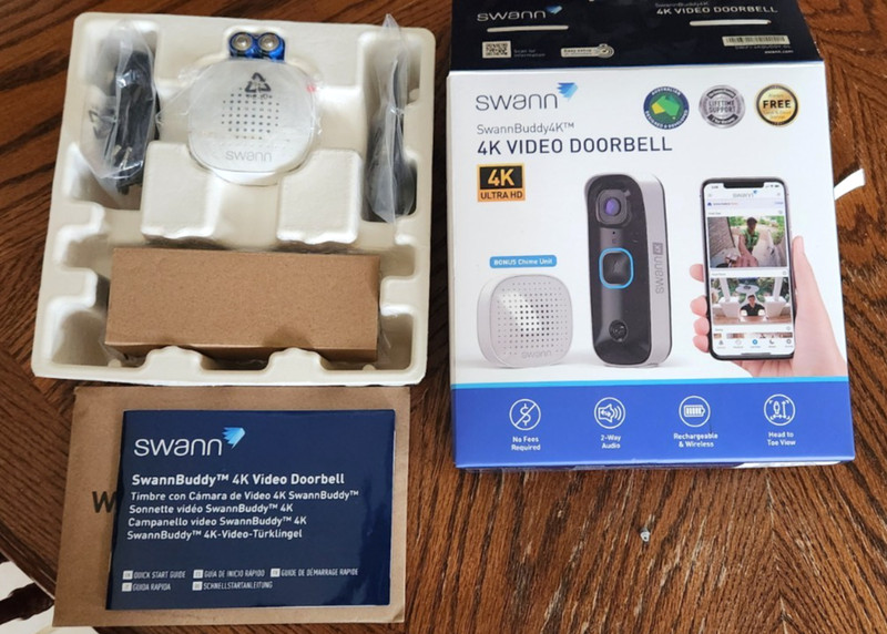 SWANN 4K VIDEO DOORBELL gallery