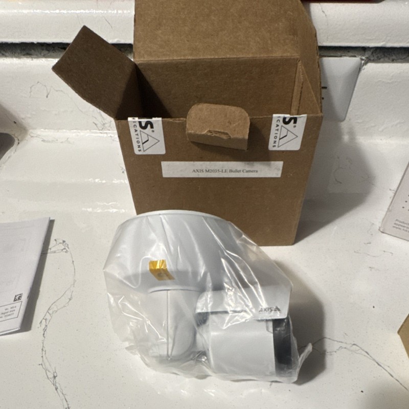 Axis AXIS M2035-LE Bullet IP Network Camera Wired Color White Indoor/Out MPN gallery