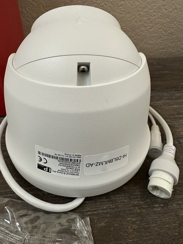 HD Infrared Vandalproof Dome IP Camera HI-D5LBMLMZ-AD POE 2.7-13.5mm NEW gallery