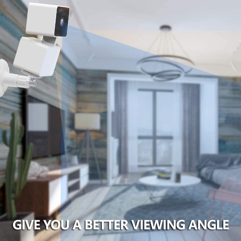 Wall Mount for Wyze Cam Pan V3 and Wyze Cam V4 and V3, 2 Pack 360 Degree Swivel gallery