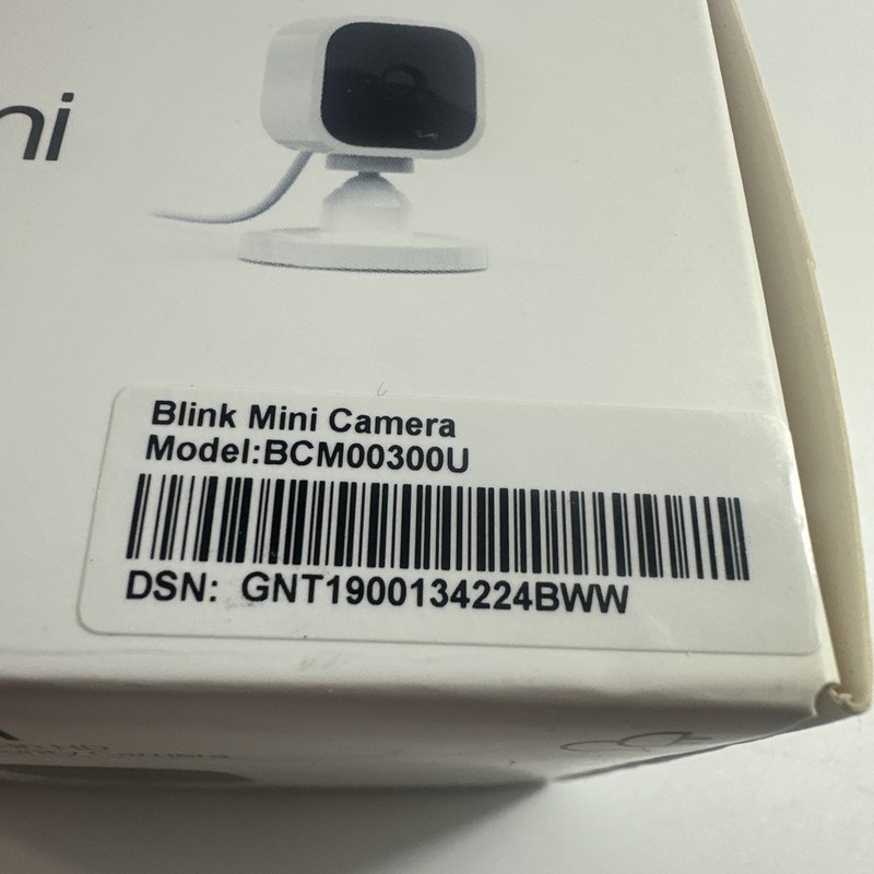 Blink Mini Compact Indoor Plug-In Smart Security Camera 1080p HD NEW gallery