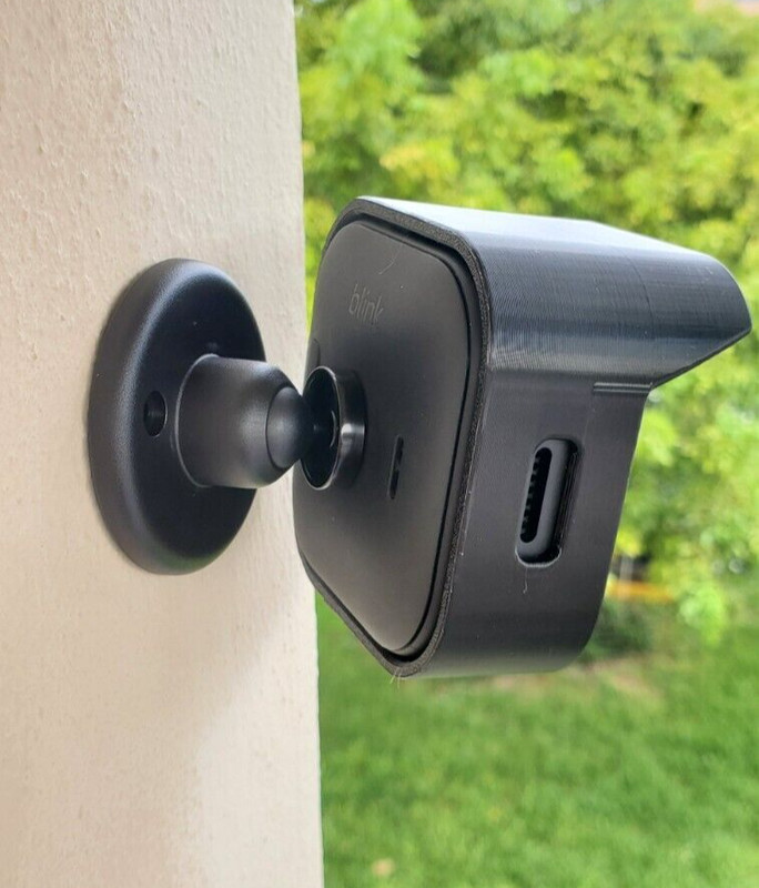 Blink Outdoor Camera 4th Gen Rain Canopy Hood Cover. 2-Pack. CAMERA NOT INCLUDED gallery