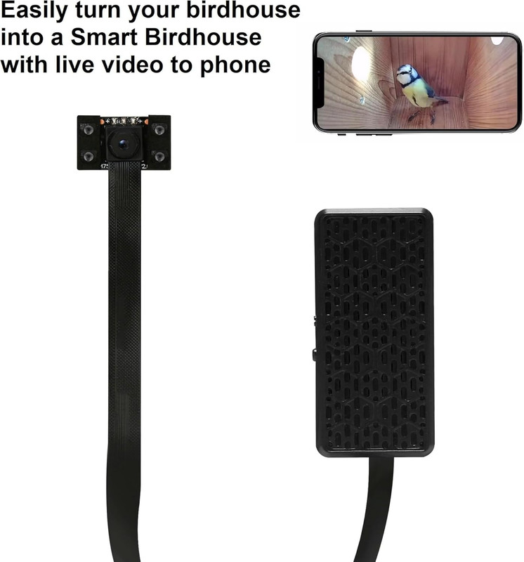Wifi Bird Box Camera, 4K HD WLAN, Live Video to Phone, Easy Installation to Most gallery