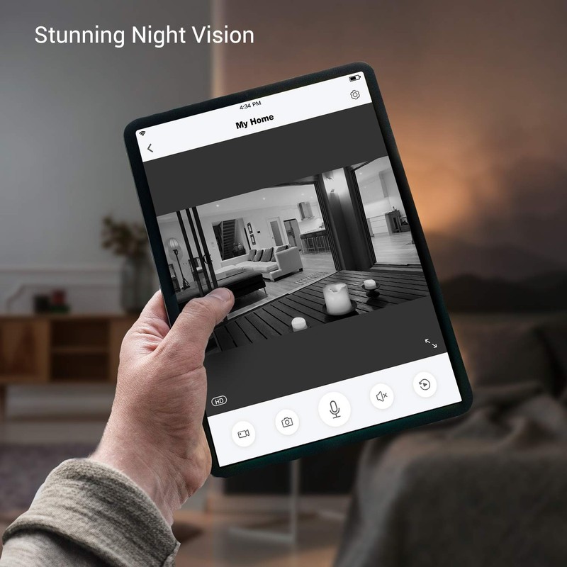 Security Camera Outdoor 3 Pack 1080p Wireless WiFi Night Vision Metal gallery