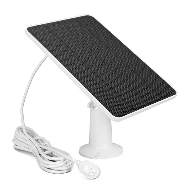 10ft cable-4W-5V Solar Panel Charger for Ring Camera Spotlight & Stick Up Cam gallery