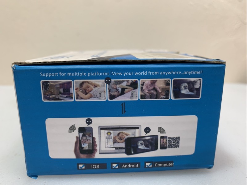 ONF Wi-Fi Smart Net Camera W/ Sound New Open Box gallery