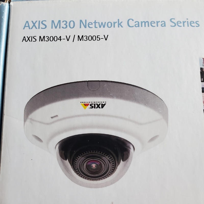 AXIS Network Security Camera M3004-V (0516-001) w Holder 5017-041 gallery