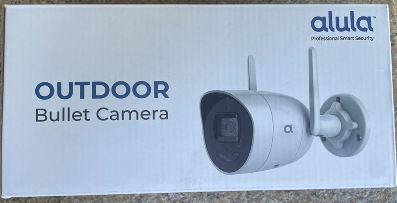 ALULA OUTDOOR WIFI BULLET CAMERA HD VIDEO, MOTION DETECTION CAM-OD-HS2-AI NIB gallery