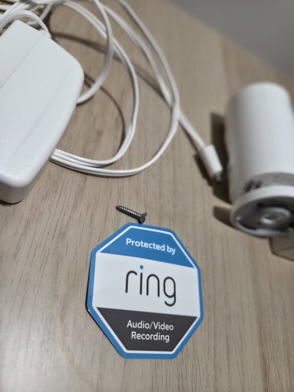 Ring Indoor Cam Compact Plug-In HD Security Camera with two-way talk - White gallery
