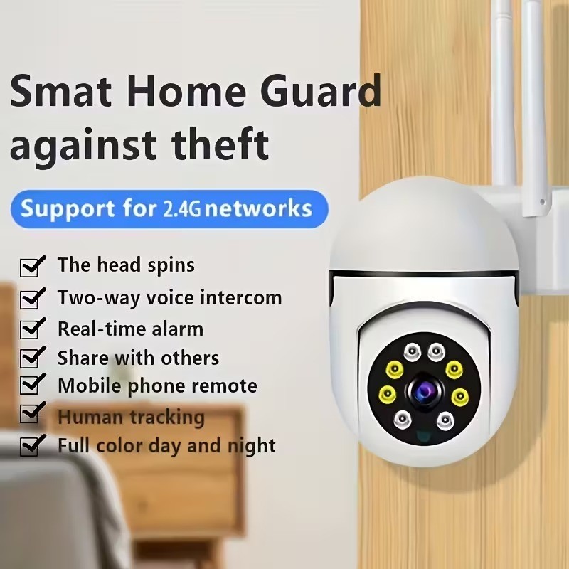 4-Pack Wireless 5G WiFi Security Camera System Smart Outdoor Night Vision 1080P gallery