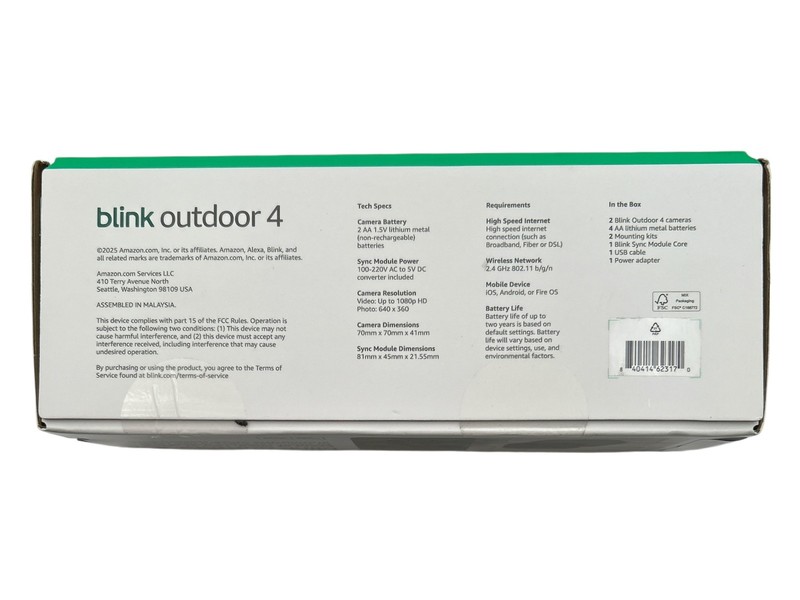 Blink Outdoor 4 Wireless Security Camera 2 Pack gallery