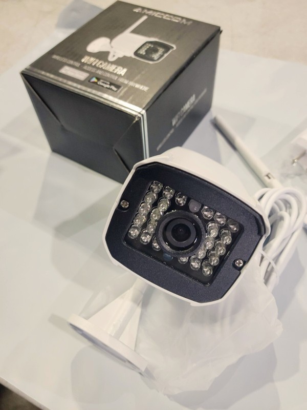 Amiccom Outdoor Security Camera, 1080p IP Cam 2.4G IP66 Waterproof Night Vision gallery