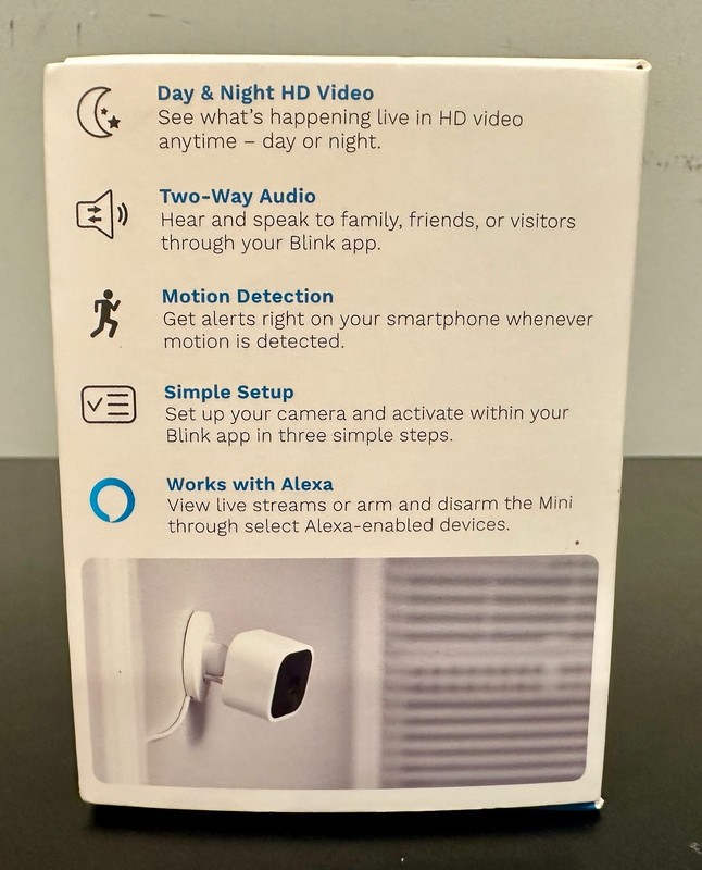 Blink Mini Indoor Plug-In HD Smart Security Camera 2-Set Works with Alexa *NEW* gallery
