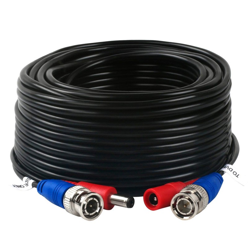 Tainston 4 Pack 150 Feet BNC Video Power Cable Wire Video Security Camera Wir... gallery